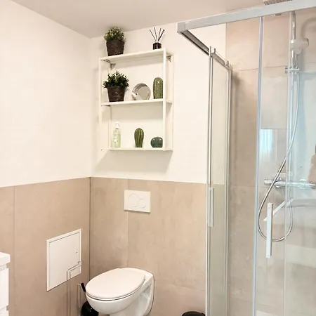 Stylisches Design-apartment Nahe Sap Walldorf Hockenheimring Bis 4 Gaeste アパート ザンクト・レオン・ロート